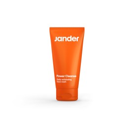 JANDER Power Cleanse Peeling-Gesichtsreinigung für Herren, entfernt Unreinheiten und hält die Haut sauber, kräftig und gesund | veganes Produkt | Formel mit natürlichen Inhaltsstoffen