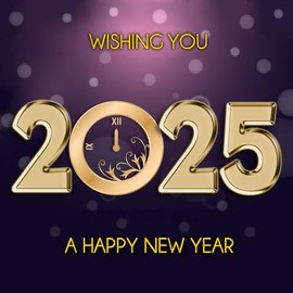 New Year 2025 Card (Wishing You)