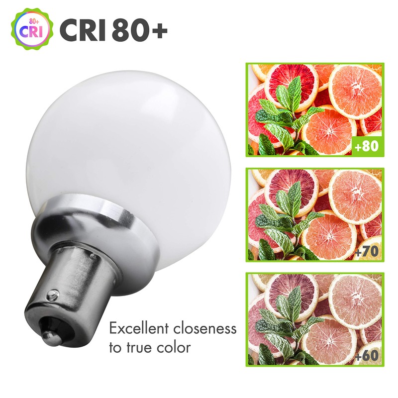 Leisure LED 12 Volt RV Led Light Bulbs BA15s 20-99/1141