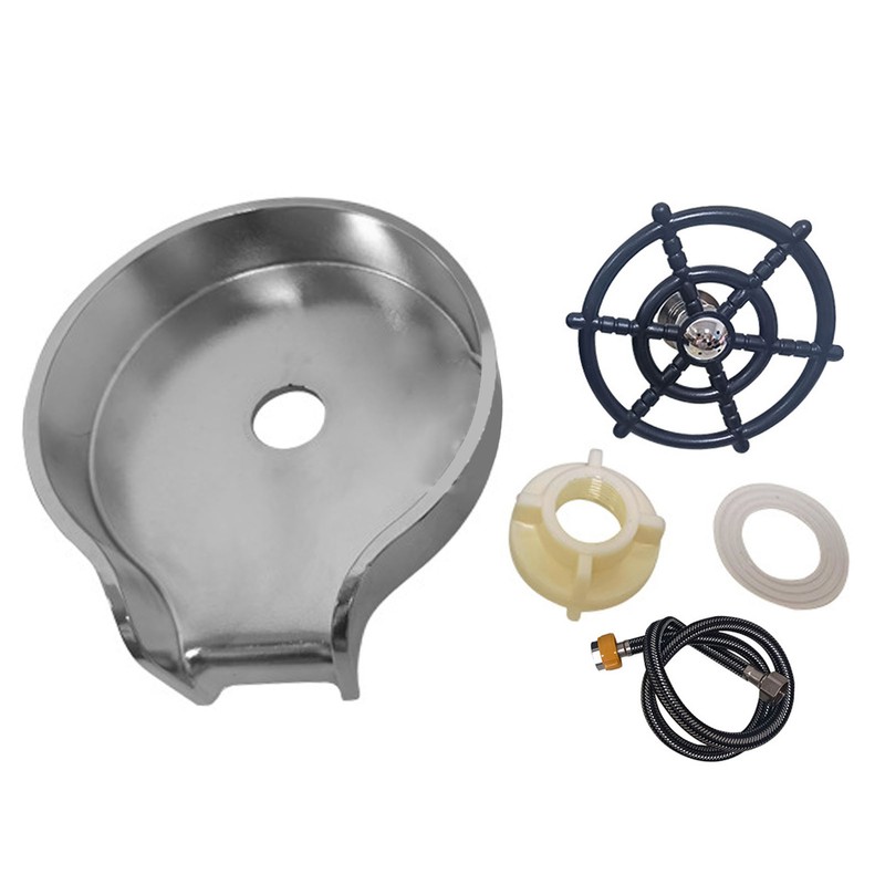 High Pressure Cup Washers Stainless Steel Automatic Sink Cup Rinser