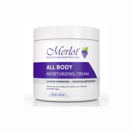 Merlot MOISTURIZING All BODY CREAM FOR ALL SKIN TYPES | 16 OZ