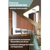 Menz Door Coat Rack for Hanging, Stainless Steel Door Coat
