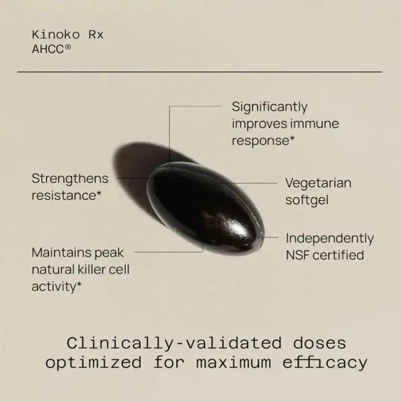 Quality Life Ahcc Kinoko Platinum 750mg Cápsulas