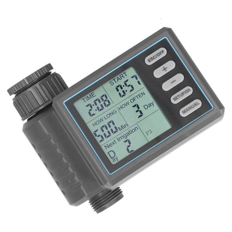 LCD Electronic Garden Digital Water Timer Watering Irrigation Controller with