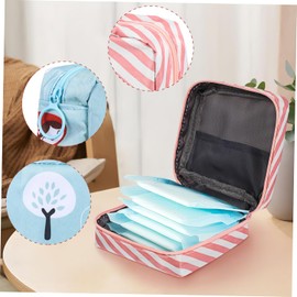 Beaupretty 9 Piezas Bolsa De Almacenamiento De Servilletas Sanitarias Bolsa De Período Bolsa De Almacenamiento De Toallas Sanitarias Bolsa De Viaje Bolsa De Período Bolsa De Almohadilla
