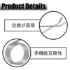 LvYiLinggg 4pcs 0.9*7mm Torsion Spring Trash Can Adjustable 3 Coil