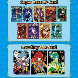 RZAHUAHU G-I TCG Cards 5R - miHoYo Booster Packs Trading Card- G-I 2023 Game Collectible Decks 20Packs