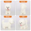 Robot Dog Pet Plush Interactive Maltese Simulation Dog-Realistic Puppy Dog