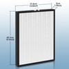 2 Pack EverestAir/EverestAir-P Replacement Filter, Compatible with LEVOIT EverestAir Air