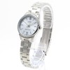 CASIO LTP-V005D-2B3 Women's Wristwatch, Quartz, Analog, Stainless Steel, Metal, Silver,