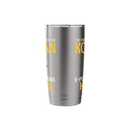 Korean K-Pop K-Drama Kimchi Cuisine Kimchi Stainless Steel Insulated Tumbler