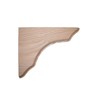 BingLTD - 8 1/4 Inch Oak Shelf Support Bracket -