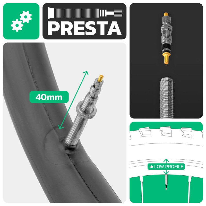 Bicycle Inner Tube 24 x 1.50 > 1.85 (ETRTO 40/47-507)