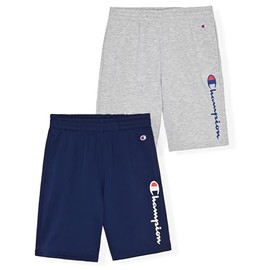 Champion Boys Shorts 2 Pack Athletic Fleece Short for Boys