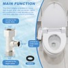 Bidet T Adapter, 3 Way Adapter or Tee Connector (Thread