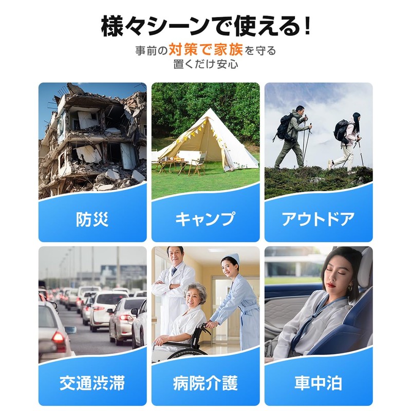 (Supervised by Firefighters, Antibacterial, Deodorizing) Disaster Preparedness Goods, Simple Toilet,