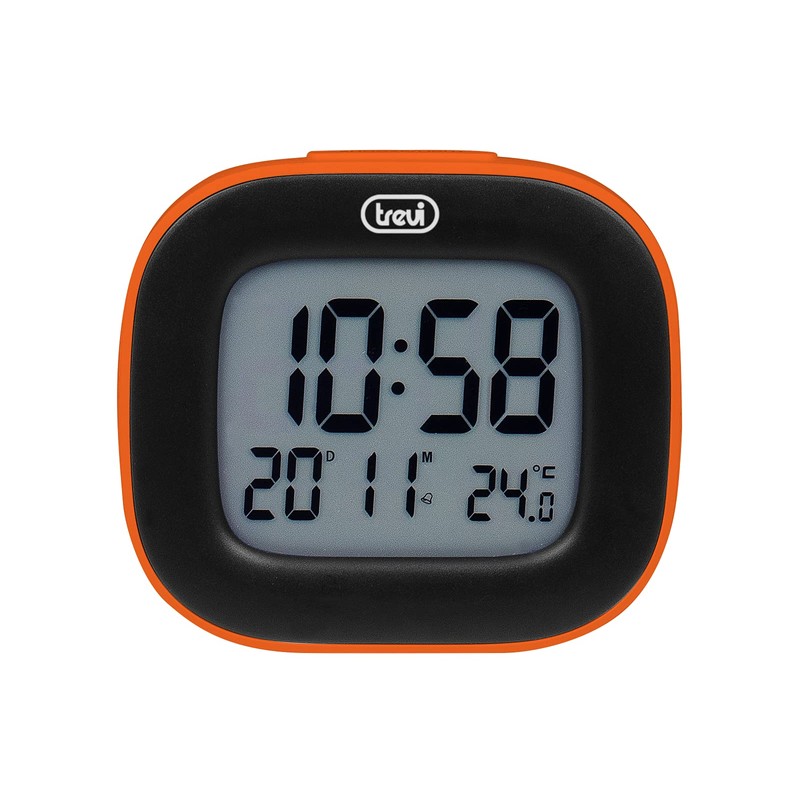 Trevi SLD 3875 Digital Clock with LCD Display, Alarm Clock,