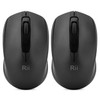 Rii [2-Pack] Maus kabellos, 2.4G Funkmaus Für Links und Rechtshänder,