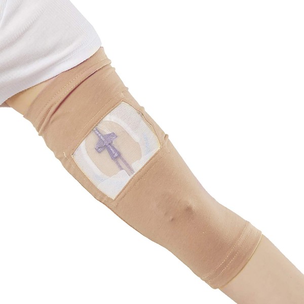 Care+Wear Long PICC Line Cover – Ultra-Grip PICC Line Sleeve