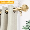 Curtain Rods for Windows,1 Inch Adjustable Window Curtain Rod, Curtain