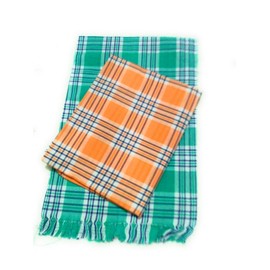 Cotton Colors Cotton Bath Towel (Pack of 2, Large Size,Multicolor)_D146