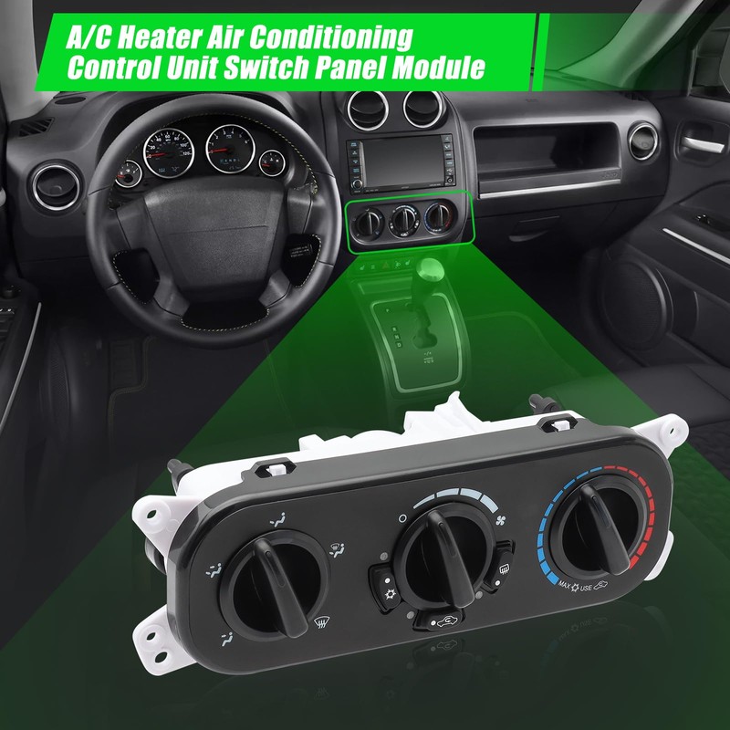 Exact Fit HVAC Heater AC Control Module for 2007-2010 Jeep
