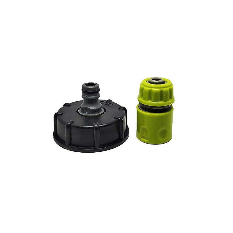 Funitric IBC Water Tank S60x6 Outlet with Hoselock Fitting, Connector
