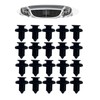 20 Pcs Front Bumper Push-Type Retainer Clips, Car Bumper Push