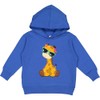 inktastic Cute Giraffe, Giraffe with Sunglasses, Cute Animal Toddler Hoodie