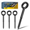 7 inch Eye Bolts - 4 Pcs Eyes Hooks Screw