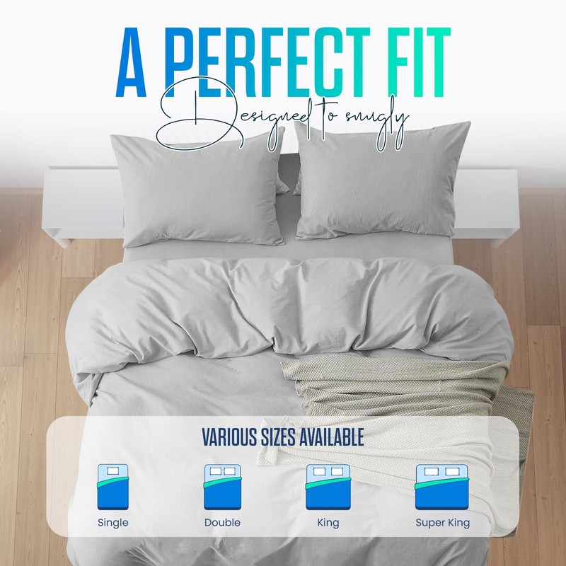 Linens World 200 Thread Count 100% Egyptian Cotton Duvet Quilt
