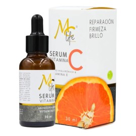 MC Life sérum vitamina C + ácido hialurónico, ilumina y tonifica con aroma cítrico