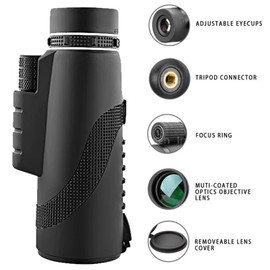 40x60 Binoculars for Adults and Kids -Mini Size HD for Bird Watching, Hiking, Hunting and Wildlife Observation - Portable Pocket Binoculars with Fogproof, Waterproof Design