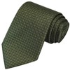 KissTies Mens Olive Green Tie Set Festive Ties For Men