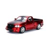Jada 1999 Ford F-150 SVT Lightning Pickup Truck Rot Red