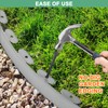 M METERXITY Garden Edging - 20 Feet Plastic Landscaping Edging
