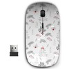KAWAMOUSE 2.4G Ergonomic Portable USB Wireless Mouse for PC, Laptop,
