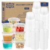 Fansyer 400 Sets - 4 oz Disposable Plastic Portion Cups