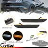 GSOWO [Upgraded] [Sequential Dynamic Switchback] Rear LED Side Marker Lights