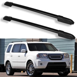 SCITOO Roof Rack Crossbars For Honda Pilot 2009-2015 165LBS Black Vehicle Specific