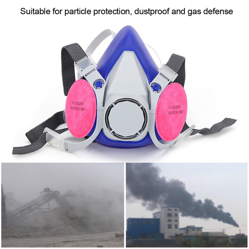 Self-Suction Half Facepiece Particulate Filter Anti Dust Respirator Mask with
