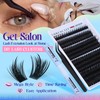 CORUSCATE Spiky Lash Clusters Kit 120D Volume Cluster Eyelash Extensions