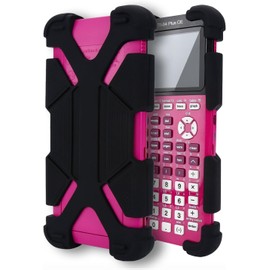 Compatible TI-86 Plus CE Graphing Calculator Anti-Drop Silicone Back Cover Case Protective Cover
