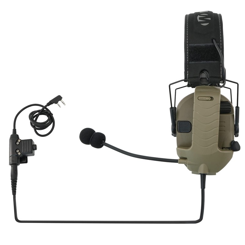 TSVISIONCORE Microphone & PTT for Walker's Razor Noise Cancelling Headphones