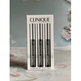 Clinique 3x Clinique Lash Power Mascara Long-Wearing Formula, 01 BLACK ONYX, Full, NIB