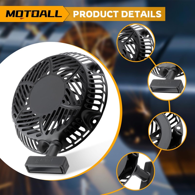 MOTOALL New Starter Recoil Assembly Replacement for Kohler CH440 17