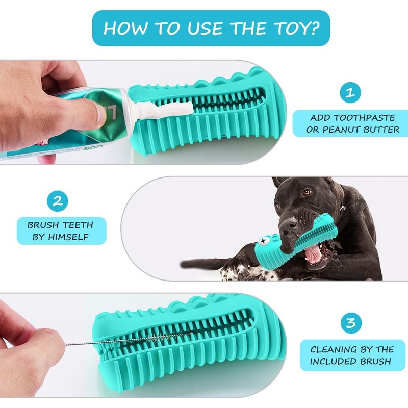 Cutiful Dog Toys for Aggressive Chewers Large Medium Breed, Indestructible