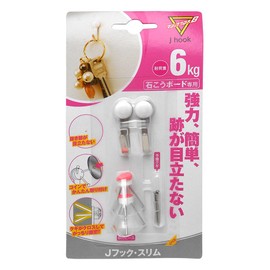 Nikkei Sangyo Plasterboard Hook Magic Cross 8 J Hook Slim MJ-026E