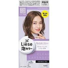 Kao Fashionable Dye Liese Foam Color Clear Lavender 4.2 fl oz (108 ml)