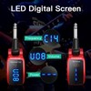 Wireless Guitar System UHF Wireless Transmitter Receiver for Electric Guitar Bass Acoustic